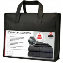 Kołdra OBCIĄŻENIOWA Koc SENSORYCZNY dla dzieci i dorosłych 135x200 cm 7 KG