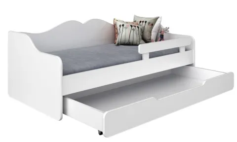 Łóżko dziecięce BELLA 160x80 biało-sonoma