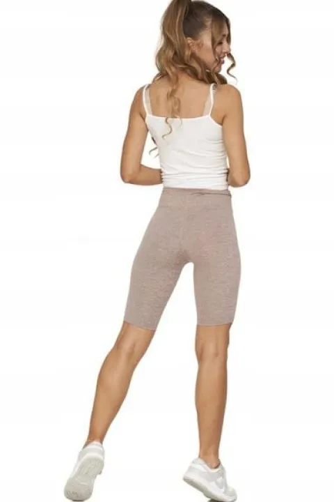 KOLARKI Krótkie Legginsy Wysoki Stan Kryjące Wygodne Gładkie MORAJ L/XL