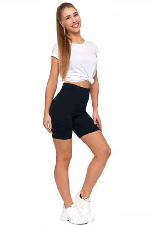 Kolarki Legginsy Damskie Wysoki Stan Prążkowane Zestaw 3-PAK MORAJ L/XL
