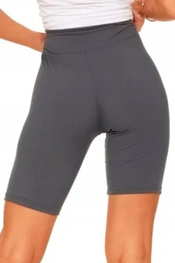 KOLARKI LEGGINSY GETRY DAMSKIE KRÓTKIE Z WYSOKIM STANEM W PRĄŻEK MORAJ S/M