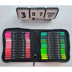 100 KOLORÓW DŁUGOPISY PISAKÓW DUAL BRUSH AKWARELI
