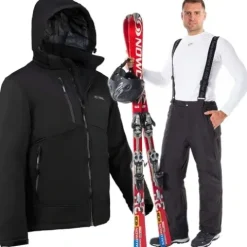 KOMBINEZON NARCIARSKI A'LA PIANKA KURTKA+SPODNIE ZESTAW ZIMOWY NA STOK 3XL