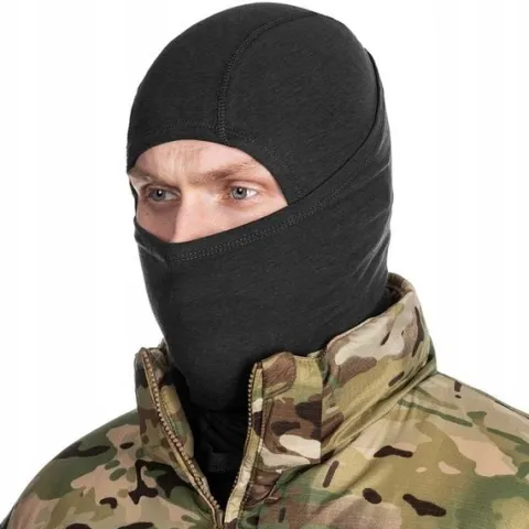 Kominiarka komin balaclava taktyczna wojskowa Texar Ninja czarna