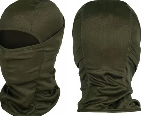 Kominiarka termoaktywna uniwersalna Mil-Tec Balaclava pod kask olive