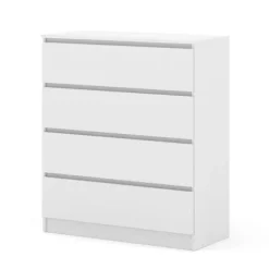 Komoda MAJA S4 90 cm biały mat 4 szuflady