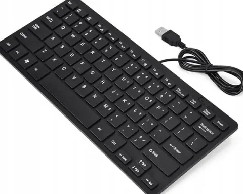 KOMPAKTOWA MINI KLAWIATURA SLIM USB