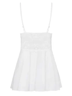 Komplet 810-BAB-1 babydoll i stringi - czarny - Obsessive S/M