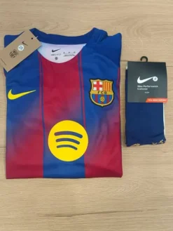 Komplet FC Barcelona 25-26 dla dzieci 10-11 lat 145-155cm r.26