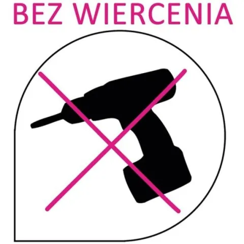 Komplet haczyków zawieszanych na grzejnik przeźroczyste 6 szt - Yoka