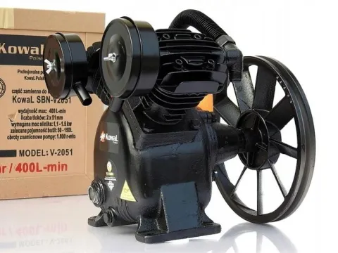 KOMPRESOR 10 BAR olejowy 2051 pompa powietrza sprężarka olejowa 400 L/min