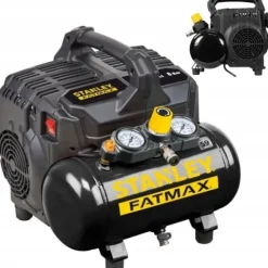 Kompresor bezolejowy wyciszony 1Hp 8Bar 6l Stanley B2BL104STF564