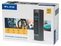 KOMPRESOR SAMOCHODOWY SPRĘŻARKA POMPKA ELEKTRYCZNA ROWEROWA PRZENOŚNA 12V