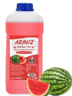 Koncentrat do kulek Bubble Tea 2l ARBUZ 2,7kg 1:9 - syrop o smaku arbuzowym