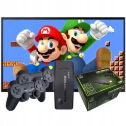 Konsola gra telewizyjna MINI TV retro HDMI bezprzewodowa 2x PAD 22073 gier