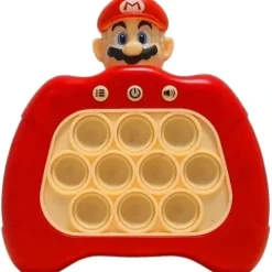 KONSOLA POP IT SUPER MARIO GRA ELEKTRONICZNA ANTYSTRESOWA 30 POZIOMÓW