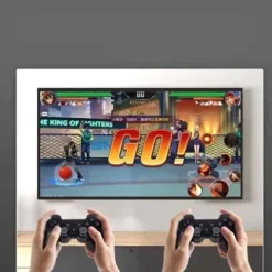 KONSOLA RETRO GRA TELEWIZYJNA BEZPRZEWODOWE 2 PADY 10000 GIER EMULATOR