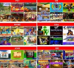 KONSOLA RETRO GRA TELEWIZYJNA BEZPRZEWODOWE 2 PADY 10000+ GIER