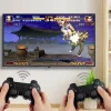 KONSOLA RETRO GRA TELEWIZYJNA BEZPRZEWODOWE 2 PADY 10000 GIER EMULATOR