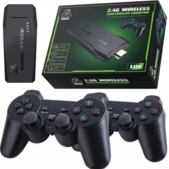 KONSOLA RETRO GRA TELEWIZYJNA BEZPRZEWODOWA HDMI +2PADY TV WIFI +20000 GIER