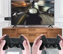 KONSOLA RETRO TV GRA TELEWIZYJNA EMULATOR BEZPRZEWODOWE PADY