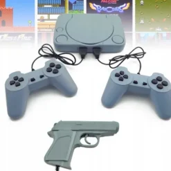 KONSOLA TELEWIZYJNA TV RETRO PEGASUS 2 PADY PISTOLET