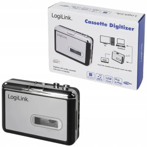 Konwerter ODTWARZACZ kasetowy KASET magnetofonowych digitalizacja MP3 USB