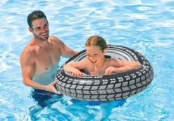 Koło dmuchane do pływania opona o średnicy 91 cm INTEX 59252