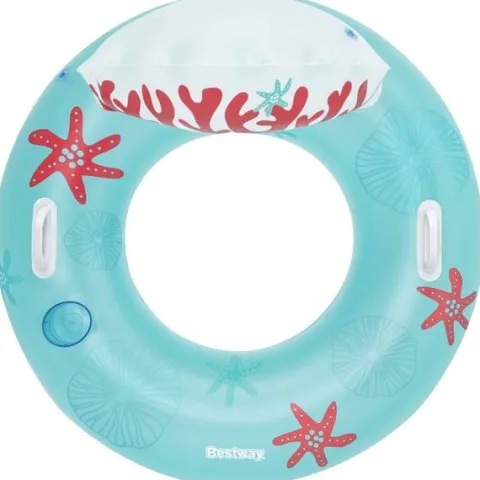 Koło do pływania z oparciem Coral Bliss 107 x 113 cm Bestway 43730