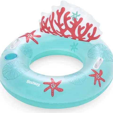 Koło do pływania z oparciem Coral Bliss 107 x 113 cm Bestway 43730