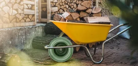 Koło Do Taczki Pełne Bezdętkowe Piankowe Kółko Wózka 8PR 4.80/4.00-8 +