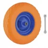 KOŁO DO TACZKI PEŁNE PIANKOWE 400-8 400/8 400x8 PU Z OŚKĄ BEZDĘTKOWE