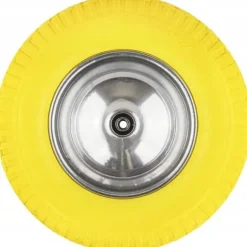 KOŁO KÓŁKO BEZDĘTKOWE DO WÓZKA TACZKI 40cm 4.80/4.00-8 PEŁNE PU