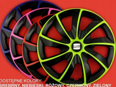 KOŁPAKI 14' SEAT Ibiza Inca Toledo Cordoba Mii QAD