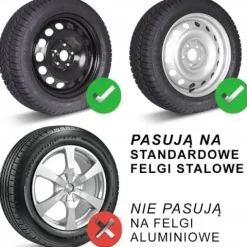 KOŁPAKI 15 VW VOLKSWAGEN T4 Polo Passat Golf GRS
