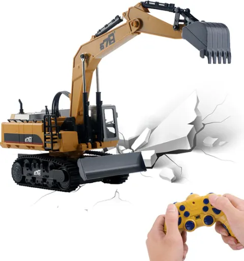 Koparka Zdalnie Sterowana 2.4G R/C Światła
