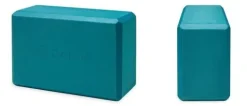 Kostka do jogi z pianki Blue Teal 59181 Gaiam