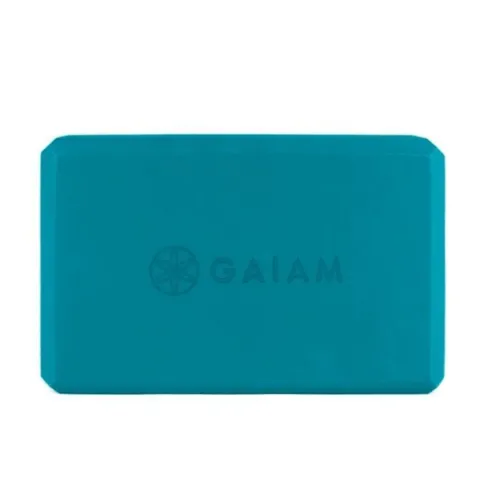 Kostka do jogi z pianki Blue Teal 59181 Gaiam
