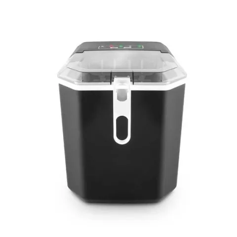 Kostkarka do lodu 12kg/24h Kitchencook CUBEO BLACK 2 wielkości kostek