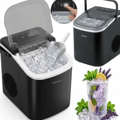 Kostkarka do lodu 1.1L/12kg Berdsen BD-420 czarna
