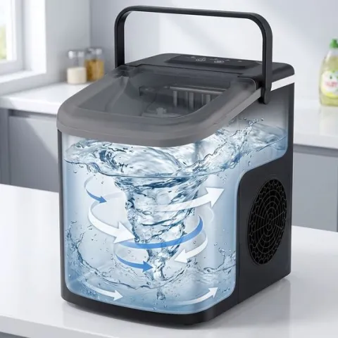 Kostkarka do lodu 1.1L/12kg Berdsen BD-420 czarna