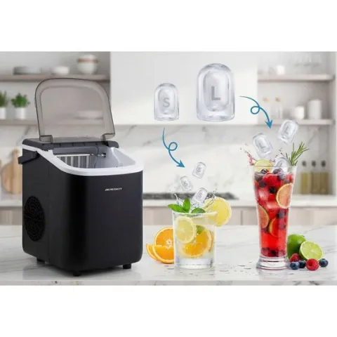 Kostkarka do lodu 1.1L/12kg Berdsen BD-420 czarna