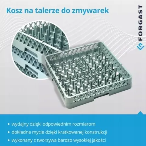 KOSZ DO TALERZY DO ZMYWAREK 50X50 FORGAST FG00500