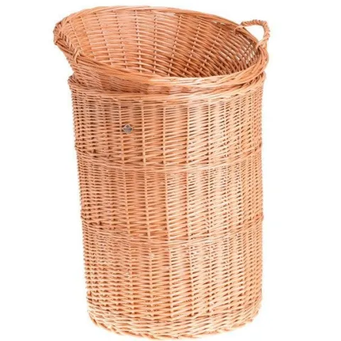 Kosz ekspozycyjny z misą dół Ø51/45 H62, góra Ø54/31 H20/24 cm uniwersalny
