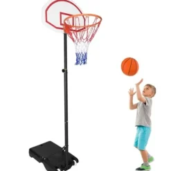 Kosz regulowany na stojaku do koszykówki DUNKER