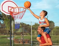 Kosz regulowany na stojaku do koszykówki DUNKER