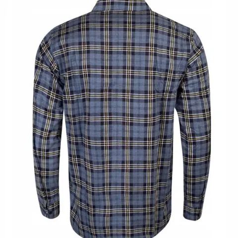 KOSZULA FLANELOWA CASUAL W KRATE MĘSKA 100% BAWEŁNA r. XXL