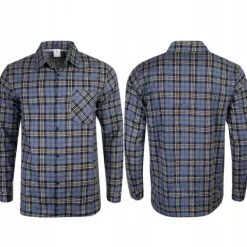 KOSZULA FLANELOWA CASUAL W KRATE MĘSKA 100% BAWEŁNA r. XXL
