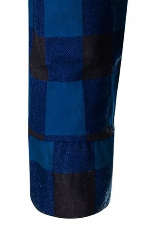 KOSZULA FLANELOWA CASUAL W KRATE MĘSKA 100% BAWEŁNA r. XL