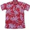 KOSZULA HAWAJSKA T-SHIRT HAWAJSKI KWIATY PAPUGIXXL